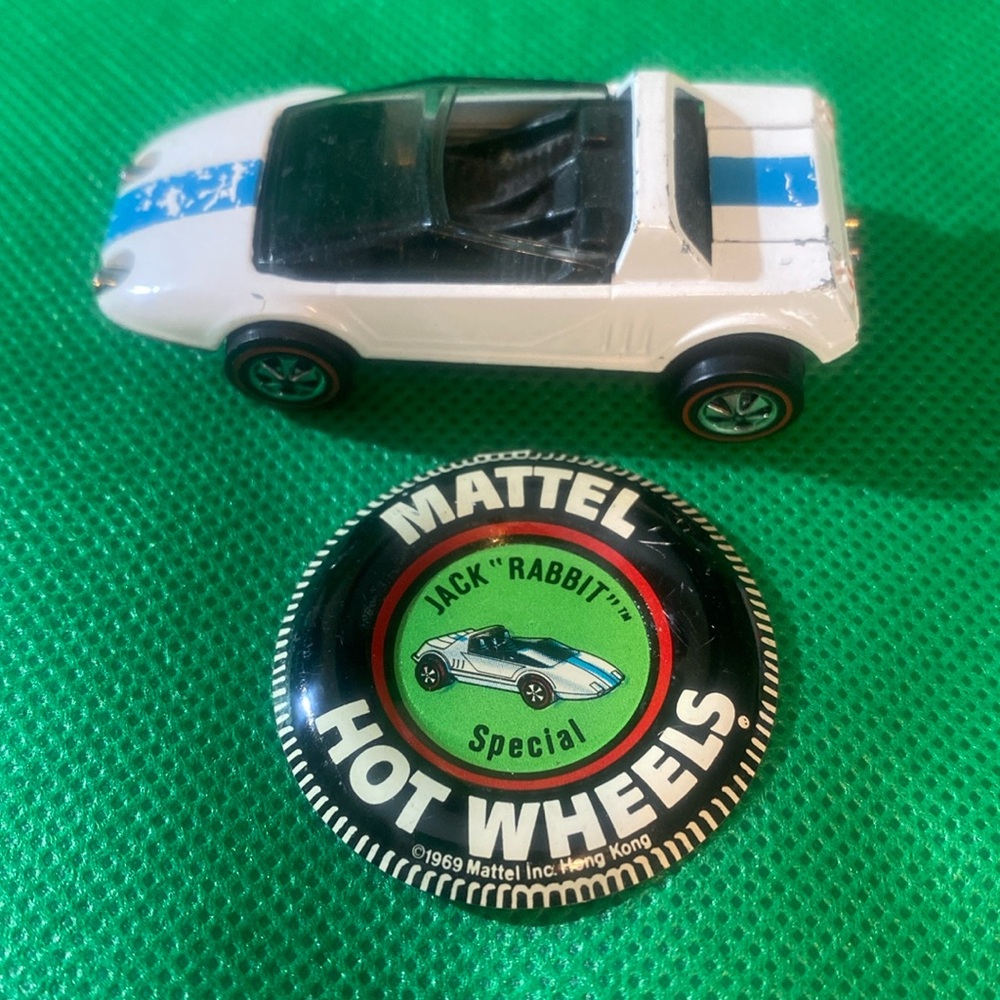 Redline- Vintage 1969 Mattel Hot Wheels Jack “Rabbit” Special